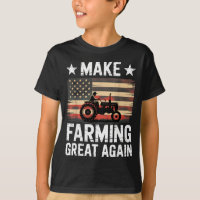 Landwirtschaft wieder groß machen Patriotischer Ba