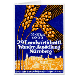 Landwirtschaftliche Ausstellung 1922 Nürnbergs