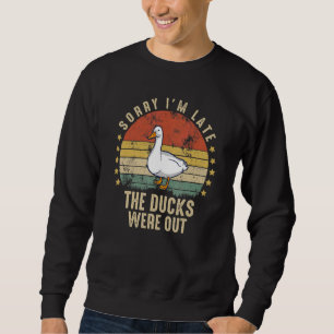 Landwirtschaftliche Enten landwirtschaftlicher Bau Sweatshirt