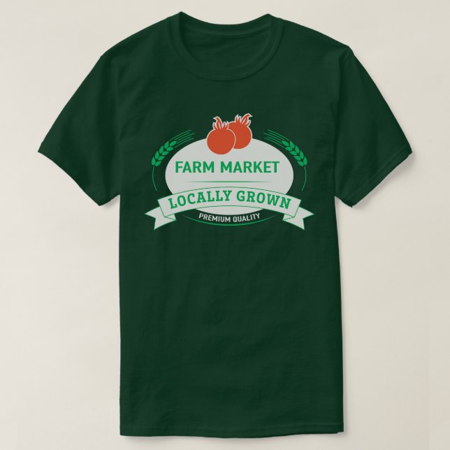 Landwirtschaftliche Erzeugnisse T-Shirt (Design vorne)