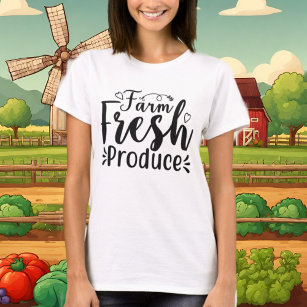 Landwirtschaftliche Frischware Wortart T-Shirt