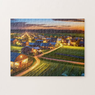 Landwirtschaftliche Gemeinschaft 3 Das Puzzle des 