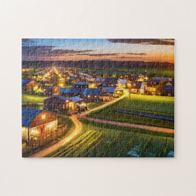 Landwirtschaftliche Gemeinschaft 3 Das Puzzle des  (Horizontal)