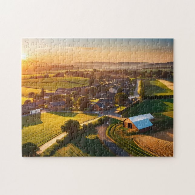 Landwirtschaftliche Gemeinschaft 4 Das Puzzle des  (Horizontal)
