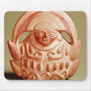 Landwirtschaftliche Gottheit des Inkas, die einen Mousepad