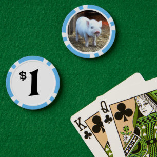 Landwirtschaftliche Haltungsbetriebe Schweinefleis Pokerchips