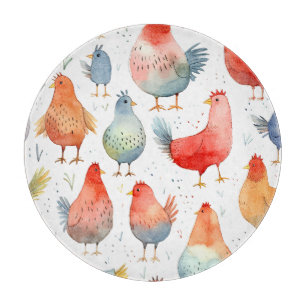 Landwirtschaftliche Hühner Schneidebrett