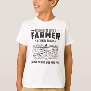 Landwirtschaftliche Landwirtschaft Funny Traktor G T-Shirt