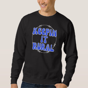 Landwirtschaftliche Landwirtschaft Kühe Rinder F Sweatshirt