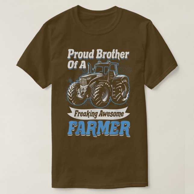 Landwirtschaftliche Landwirtschaft Traktor Landwir T-Shirt (Design vorne)