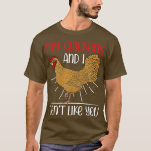 Landwirtschaftliche Nutztiere Funny Bauer Fish Ani T-Shirt