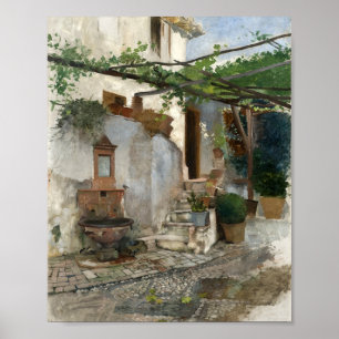 Landwirtschaftliche Räume aus Südspanien   Hugo Bi Poster