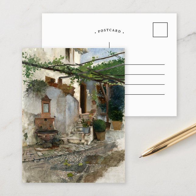 Landwirtschaftliche Räume aus Südspanien | Hugo Bi Postkarte (Von Creator hochgeladen)