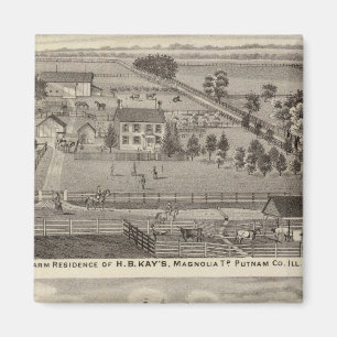 Landwirtschaftliche Residenzen von HB Kay und YA G Magnet