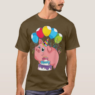 Landwirtschaftliche Tiere Lover Geburtstagspartei T-Shirt