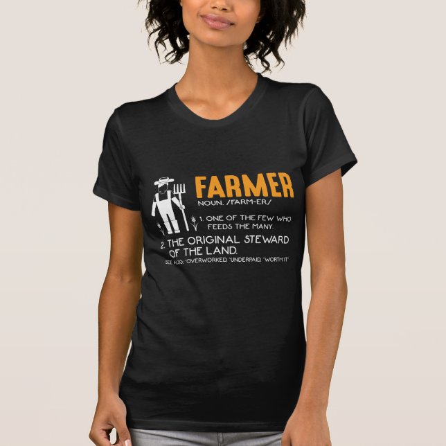 Landwirtschaftliche Zugmaschine Bauer Landwirtscha T-Shirt (Vorderseite)
