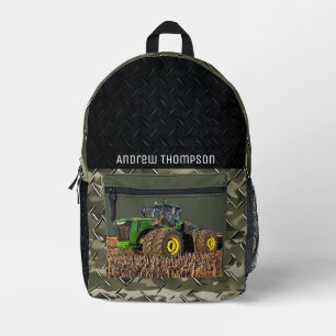 landwirtschaftliche Zugmaschine Coole Landwirtscha Bedruckter Rucksack