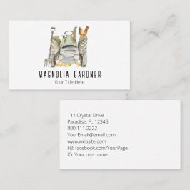 Landwirtschaftliche Zugmaschine Hühner Bio Gartenb Visitenkarte