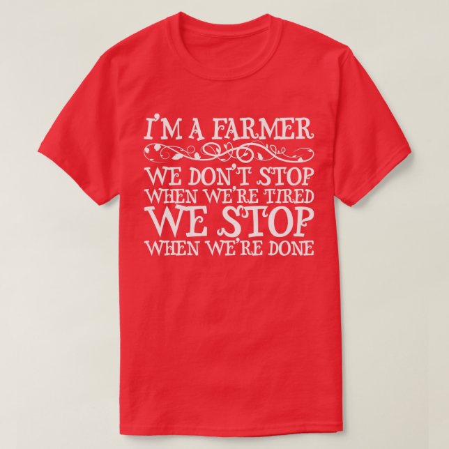 LANDWIRTSCHAFTLICHER Bauer (3) T-Shirt (Design vorne)