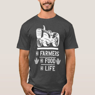 Landwirtschaftlicher Bauer Keine Bauern kein Leben T-Shirt