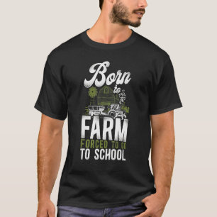 Landwirtschaftlicher Bauer Traktor Vintage Geboren T-Shirt