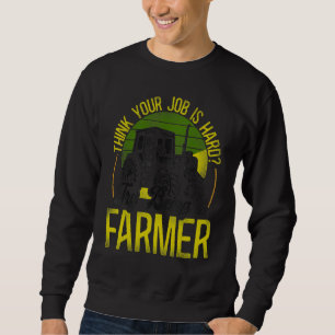 Landwirtschaftlicher Bauer Traktor Vintage Retro D Sweatshirt