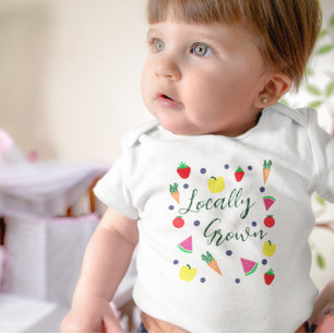 Landwirtschaftlicher Markt Baby Strampler