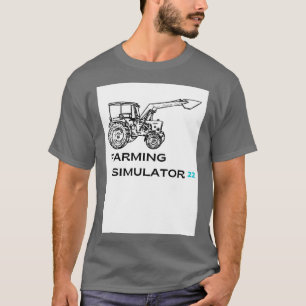 Landwirtschaftlicher Simulator 22 LKW Produktionsk T-Shirt