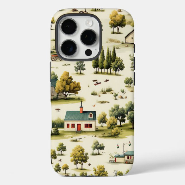 Landwirtschaftliches Anwesen  Case-Mate iPhone Hülle (Rückseite)