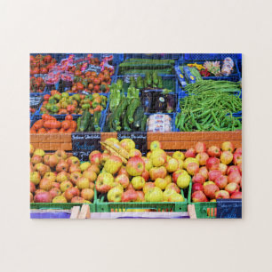 Landwirtschafts-Marktpflücken - 11x14 - 252 Stk. Puzzle