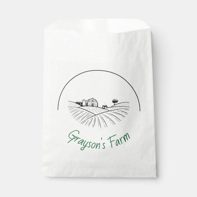Landwirtschaftsleben  geschenktütchen (Vorderseite)
