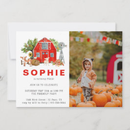 Landwirtschaftsthema | Einladung zum Geburtstag vo