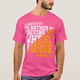 Landwirtschaftstraktor Farmer Wheel Horse T-Shirt