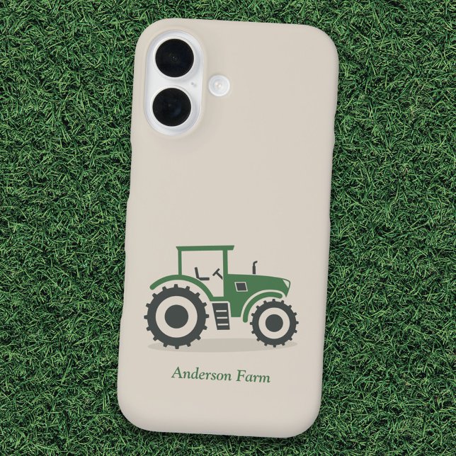 Landwirtschaftstraktor iPhone 16 Hülle (Farm Tractor Phone Case)