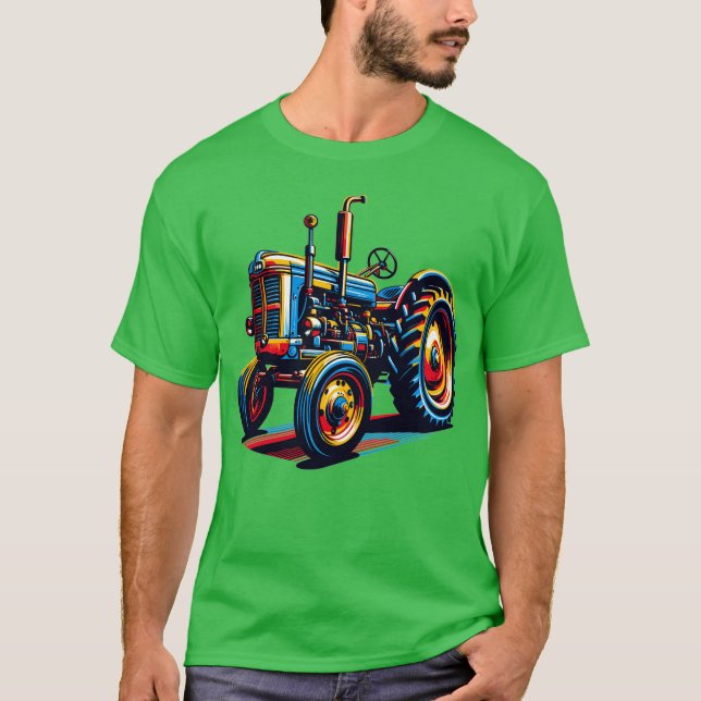 Landwirtschaftstraktor T-Shirt (Vorderseite)