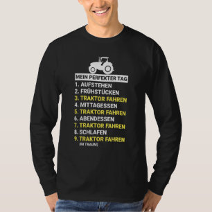 Landwurt Traktor für Bauer T-Shirt