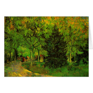 Lane in Public Garden Arles Van Gogh