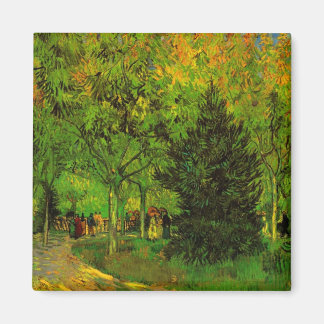 Lane in Public Garden Arles Van Gogh Magnet