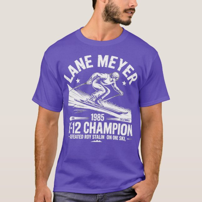 Lane Meyer K-12 Champion T-Shirt (Vorderseite)