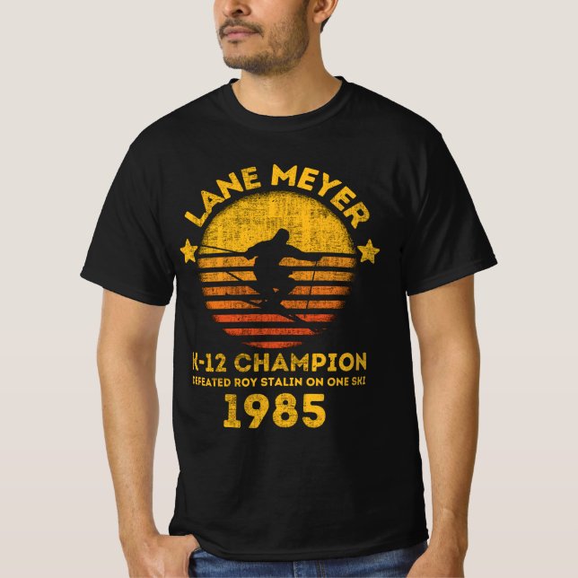 LANE MEYER K-12 CHAMPION T-Shirt (Vorderseite)