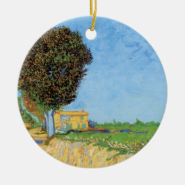 Lane Near Arles von Vincent van Gogh Keramik Ornament