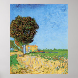 Lane Near Arles von Vincent van Gogh Poster
