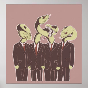 Lang-Aufgeleckte Lügner Poster