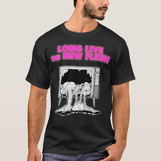 Lang lebe das neue Fleisch T-Shirt (Vorderseite)