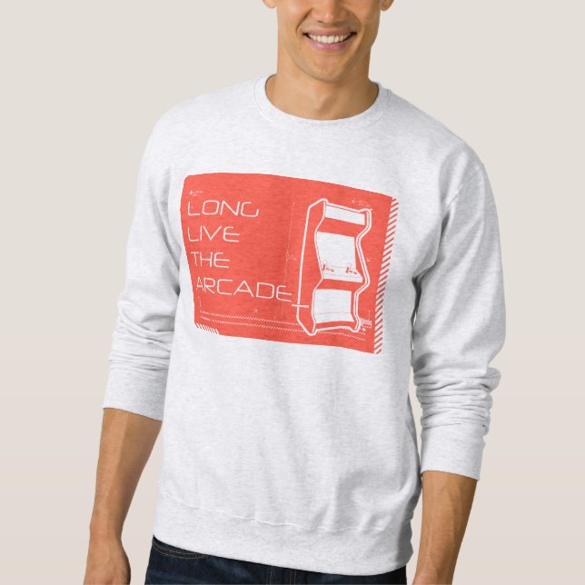 Lang lebe der Arcade Sweatshirt (Vorderseite)