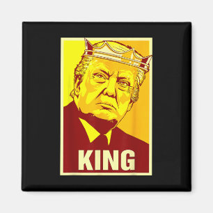 Lang lebe der König Donald Trump Trump König Ameri Magnet