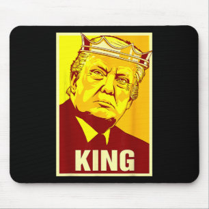 Lang lebe der König Donald Trump Trump König Ameri Mousepad
