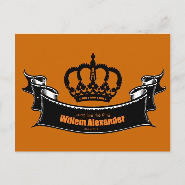 Lang lebe der König Postkarte (Vorderseite)