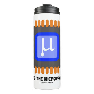 Lang lebe der Mikroprozessor-Spaß Thermosbecher