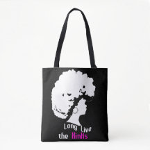 "Lang lebe die Kinks" Print-All-over-Tasche